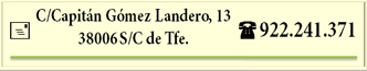 DIRECCION Y TELEFONO DE CONSULTA